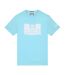 T-shirt Style Graphique Bonpensiero Homme Bleu Clair Weekend Offender-1
