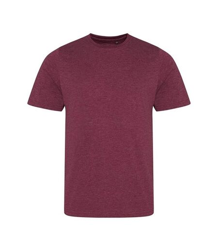Awdis - T-shirt - Homme (Bordeaux chiné) - UTRW9818