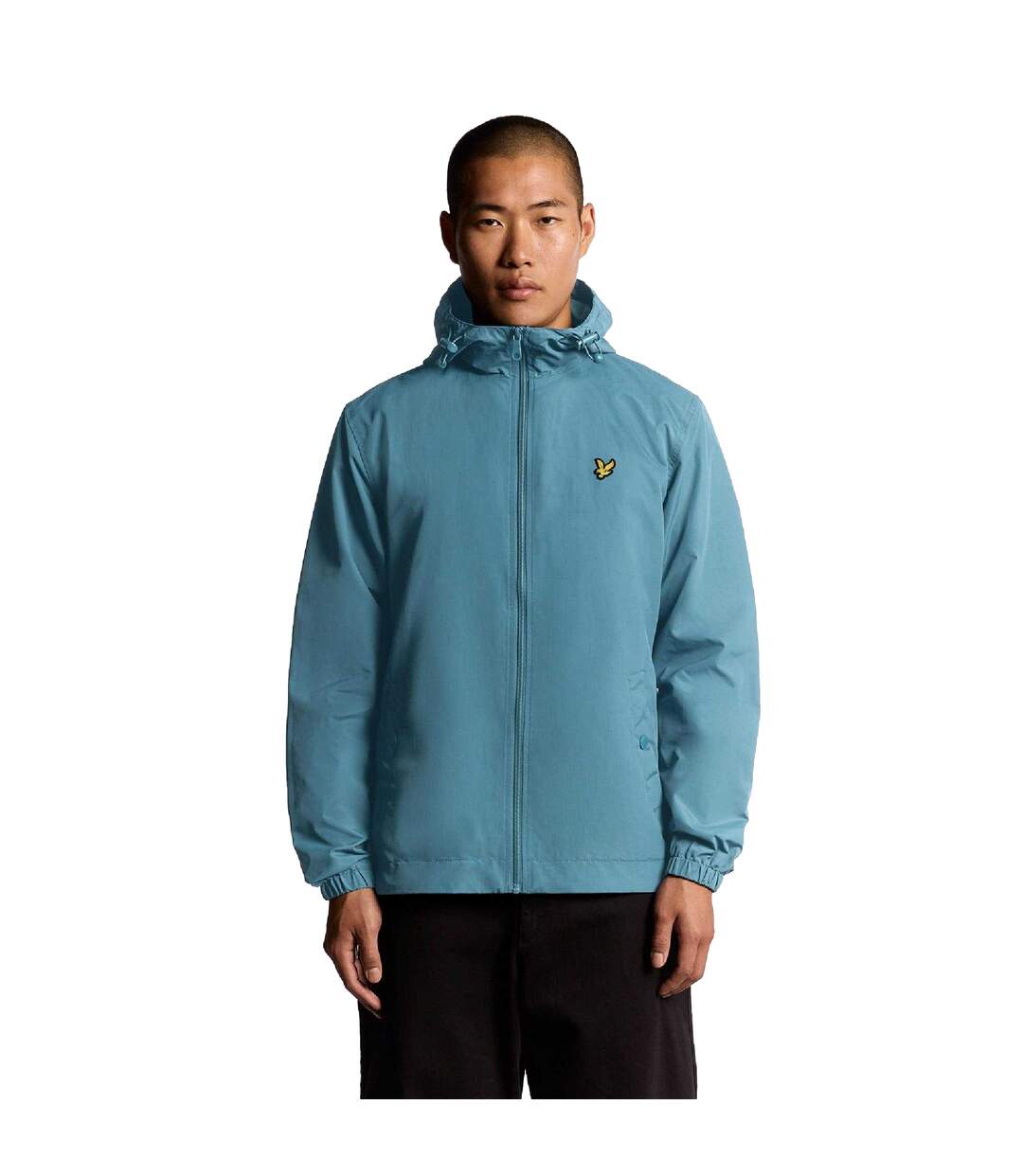 Mens Full Zip Jacket Blue Lyle & Scott-2