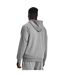Mens Rival Fleece Full Zip Hoodie Carbon Under Armour-4