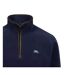 Haut Polaire Uni À Col Montant Zippé Huntar Homme Bleu Marine Trespass-3