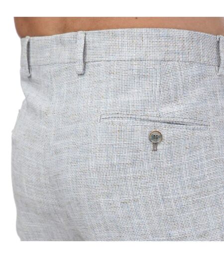 Pantalon De Costume Homme Bleu Guide London