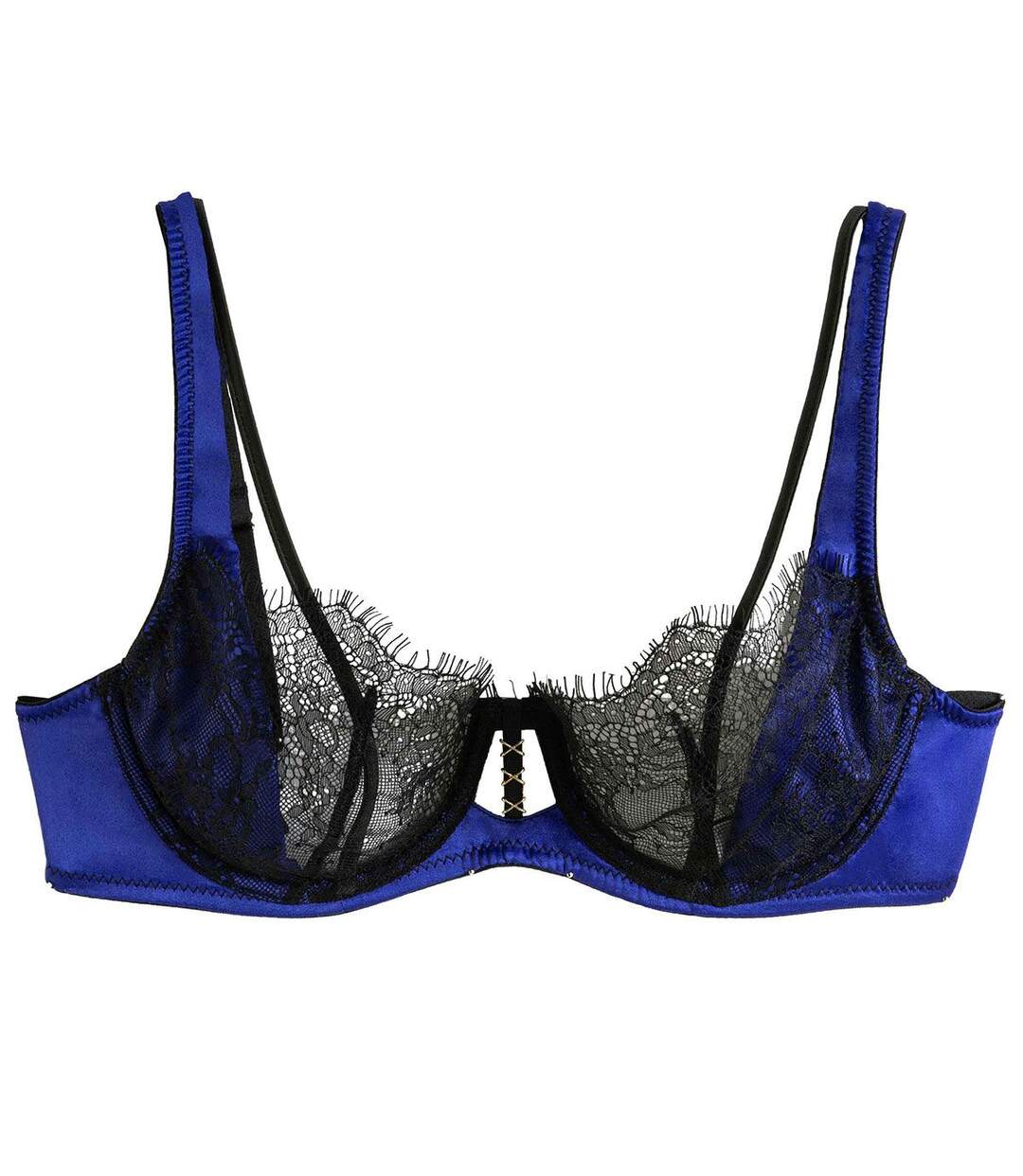 Soutien-gorge à armatures bleu Illégal