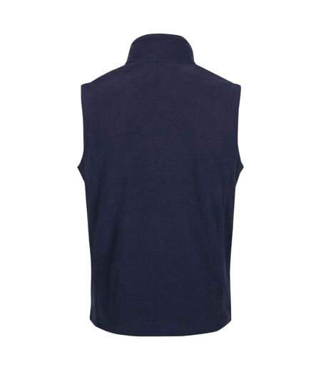 Mens Microfleece Gilet Dark Navy Regatta