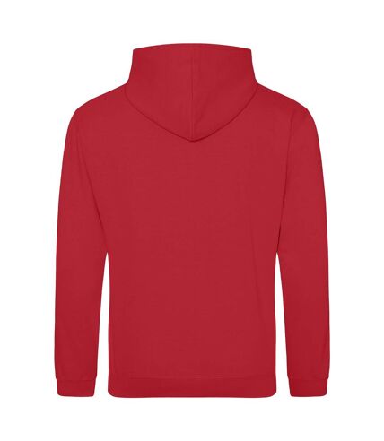 Awdis Unisex College Hooded Sweatshirt / Hoodie (Red Hot Chilli) - UTRW164