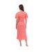 Robe Mi-longue Dawinga Femme Bleu Foncé Boss-3