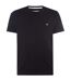 T-shirt Motif/style Brodé Pin Point Homme Noir Original Penguin-2