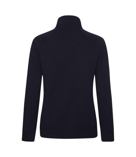 Veste De Survêtement Premium Femme Bleu Marine Sombre Fruit Of The Loom