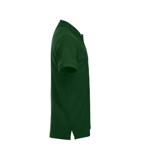 Polo Manhattan Homme Vert Bouteille Clique
