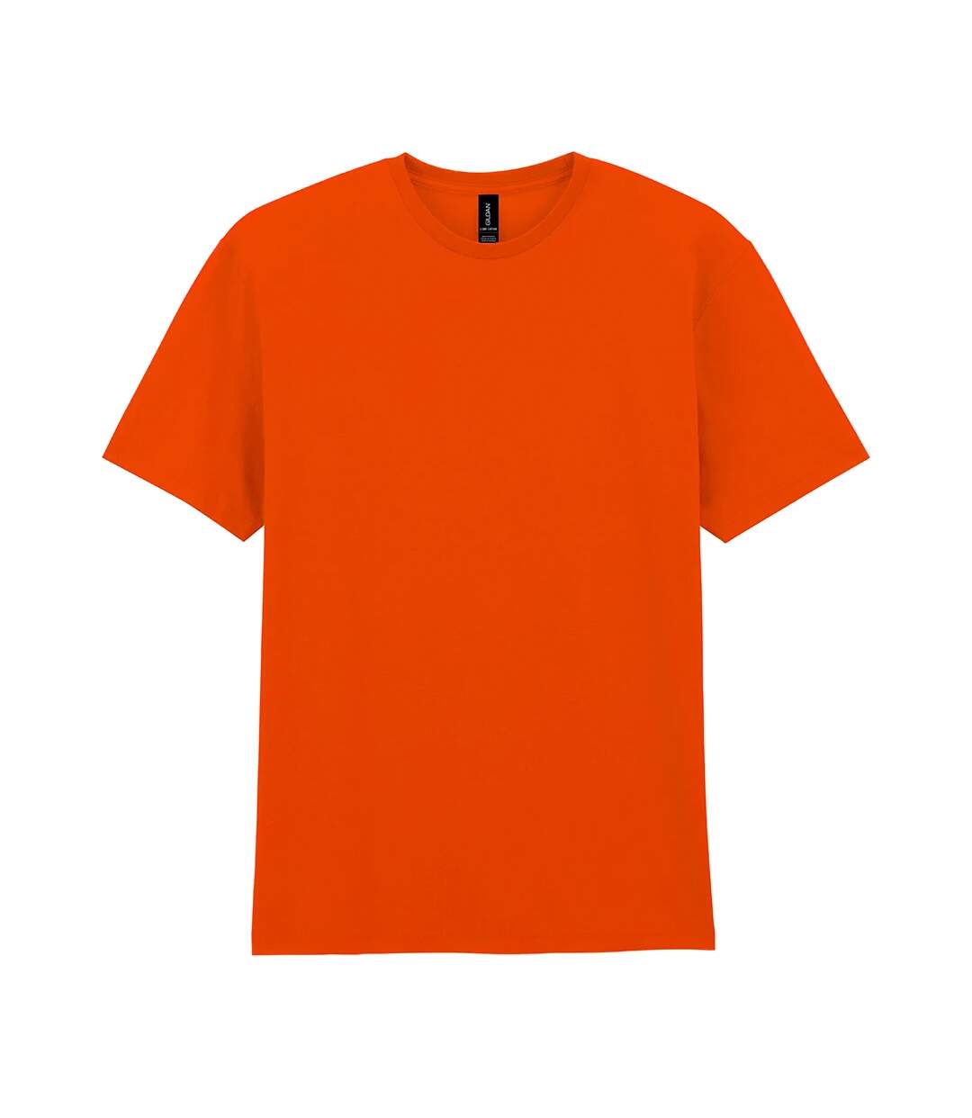 T-shirt Homme Orange Gildan-1