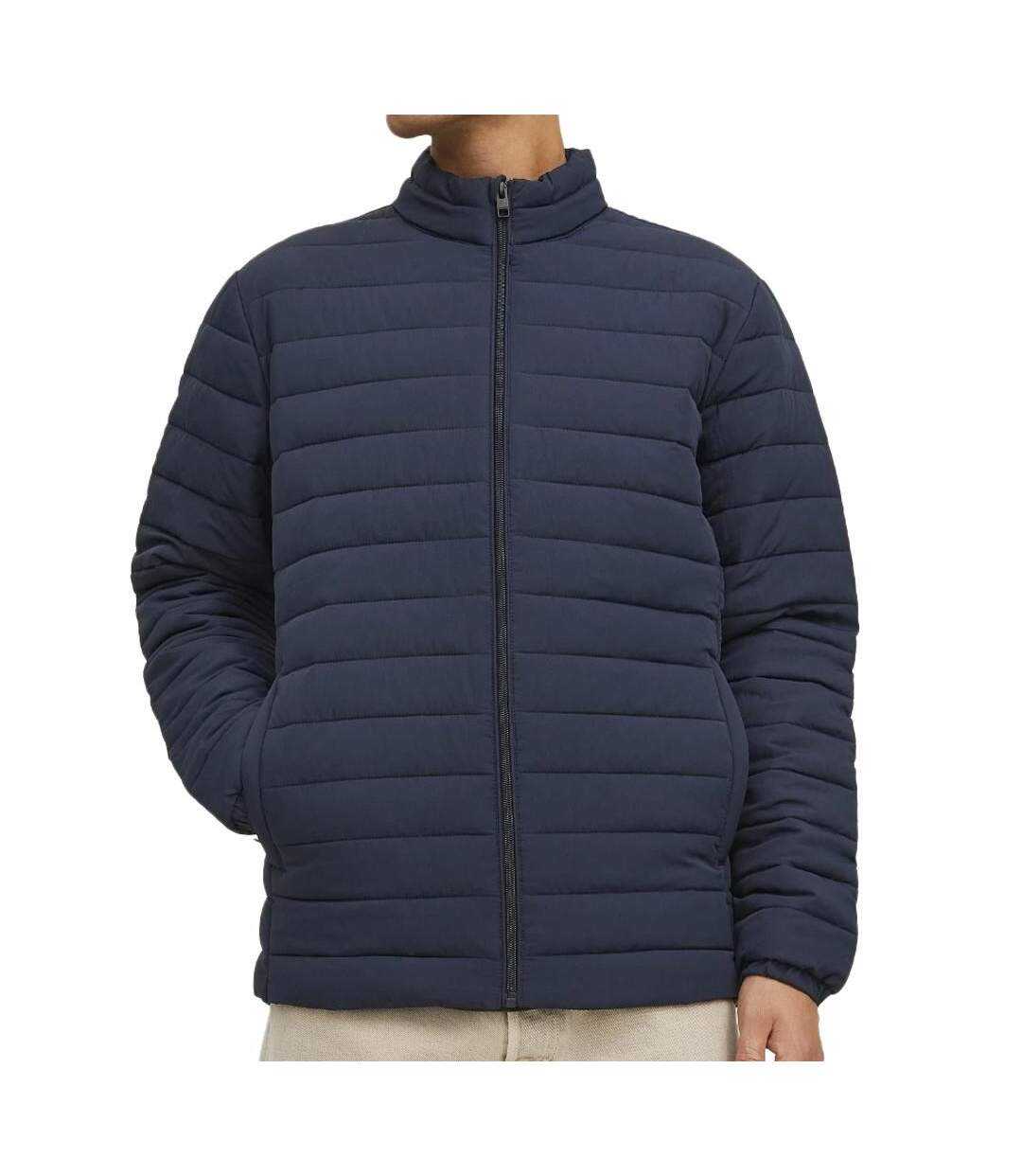 Doudoune Marine Homme Jack & Jones Puffer Collar 12211129 - M