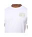 Mens Wellmoores T-shirt White Crosshatch-4