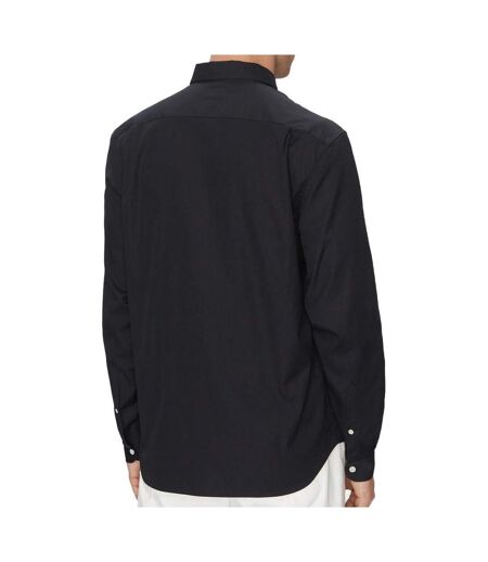 Chemise noir homme lacoste formal shirts