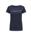 T-shirt marine femme jdy smoke - l-1