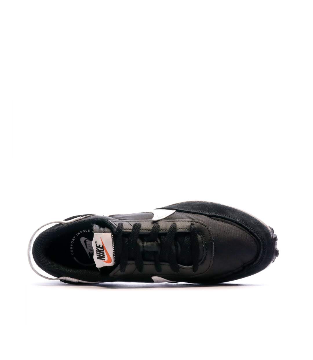 Baskets noires homme nike waffle debut-7