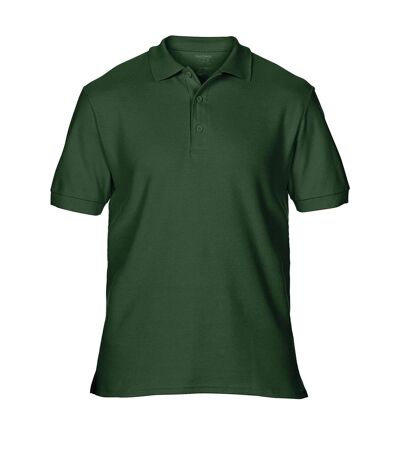 Gildan Mens Premium Cotton Sport Double Pique Polo Shirt (Forest Green) - UTBC3194