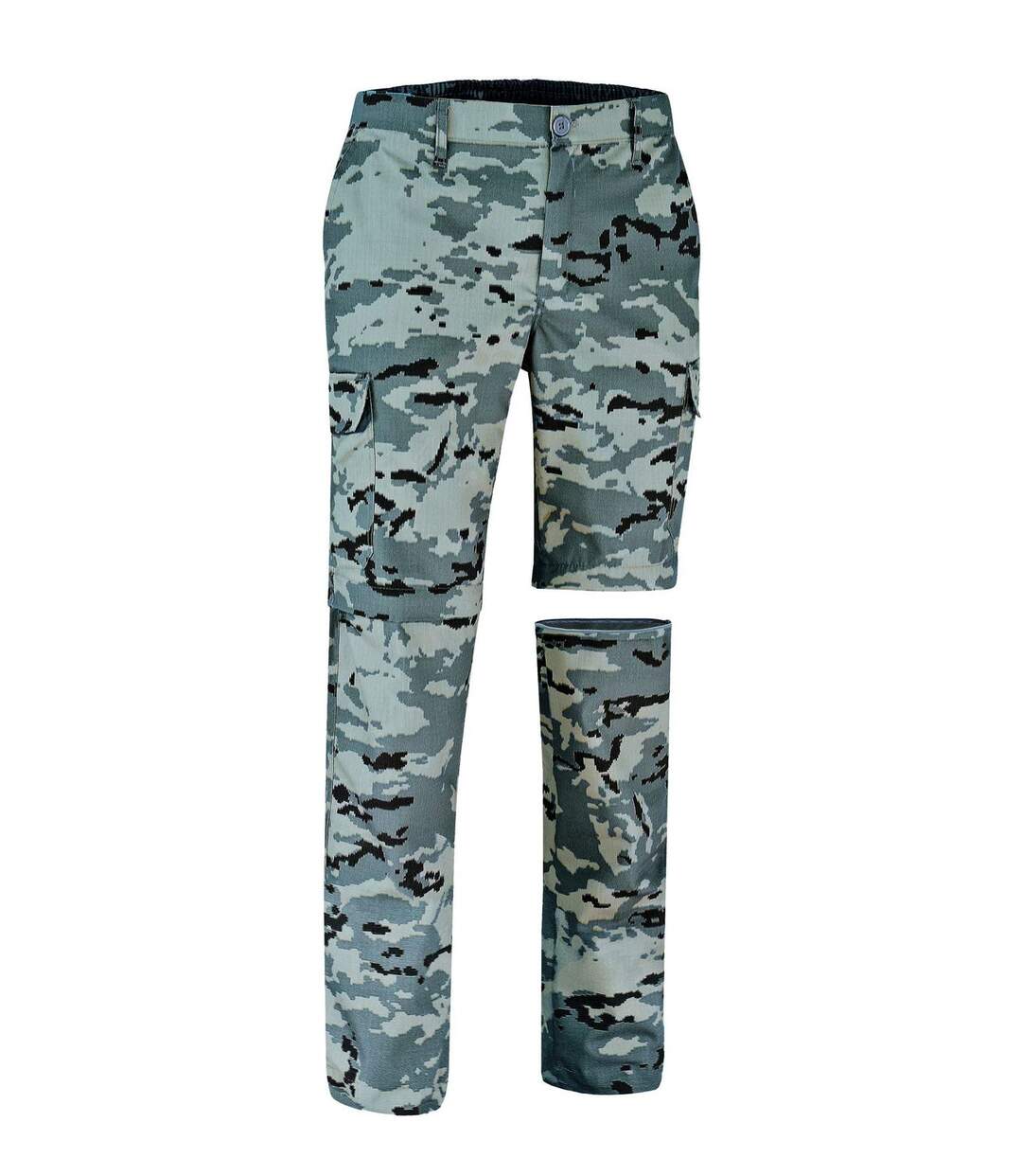 Pantalon trekking camouflage - Homme - BIRDMAN - gris camo