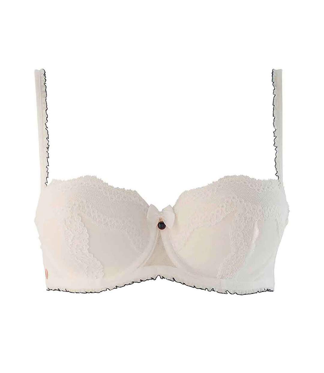 Soutien-gorge ampliforme coque moulée ivoire Star-1