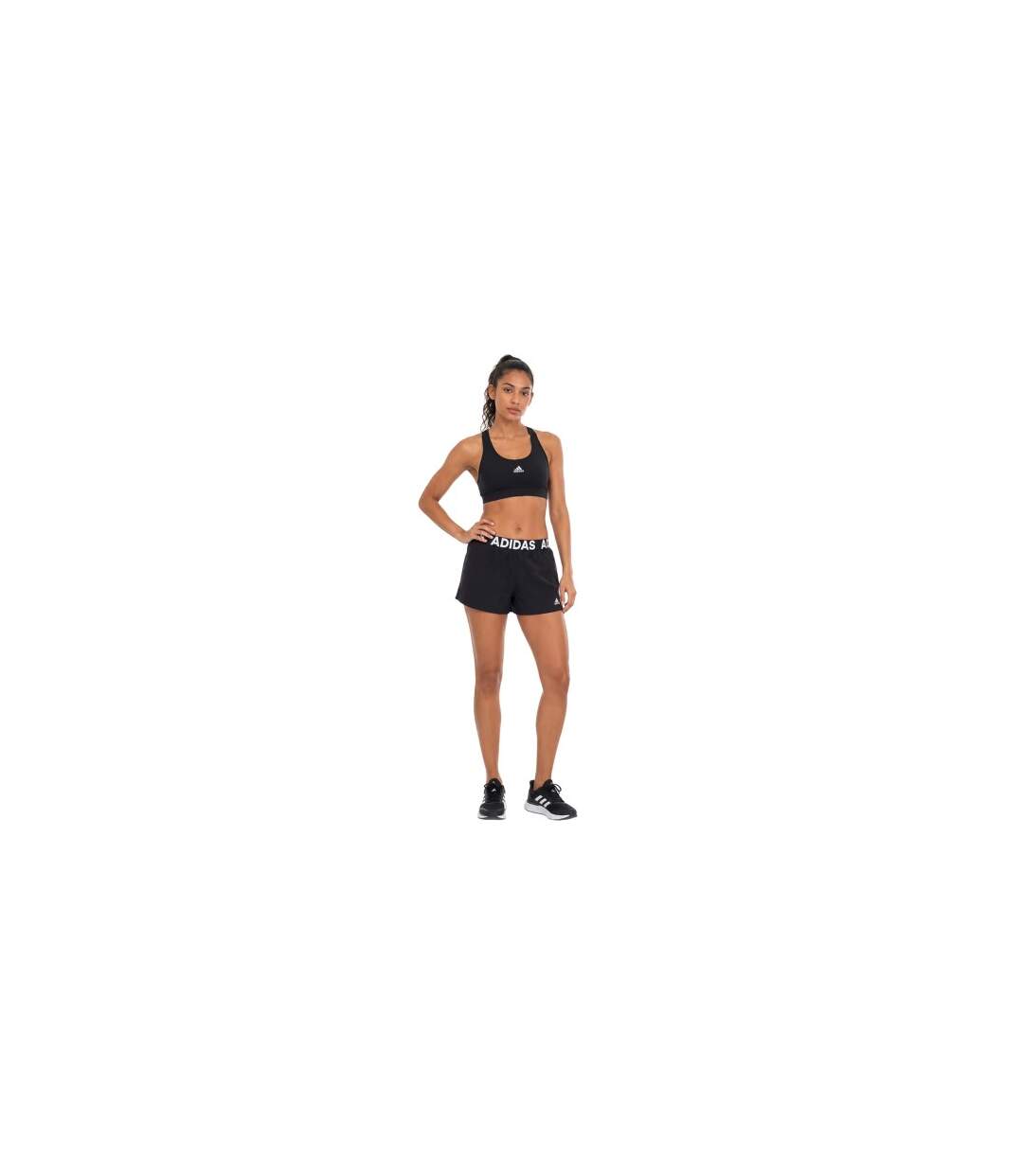 Short Plage Femme Noir Adidas-1