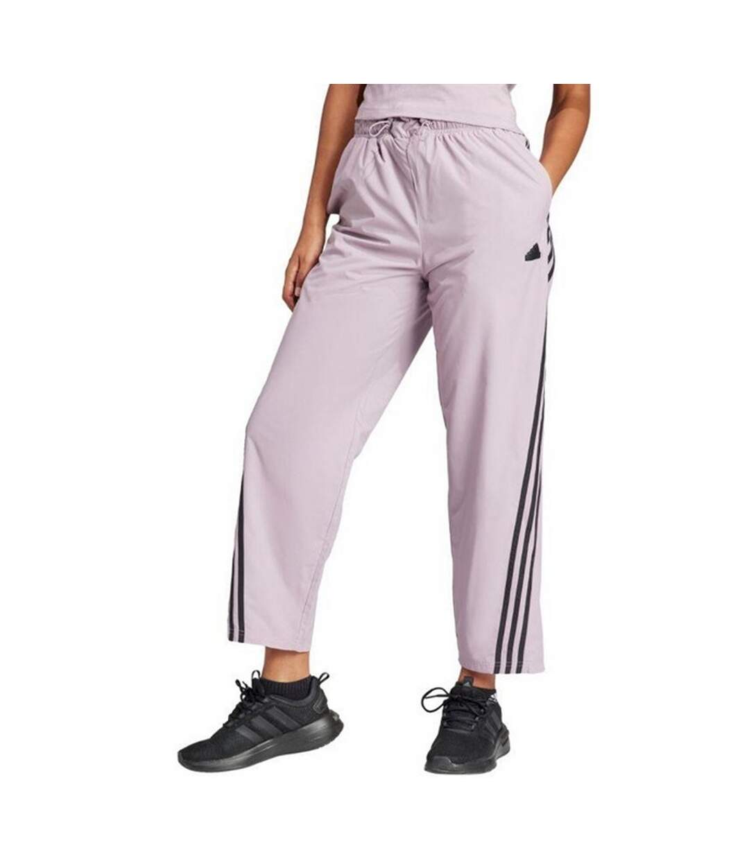 Pantalon De Jogging Style 3 Rayures Future Icons Femme Violet Clair Adidas-1