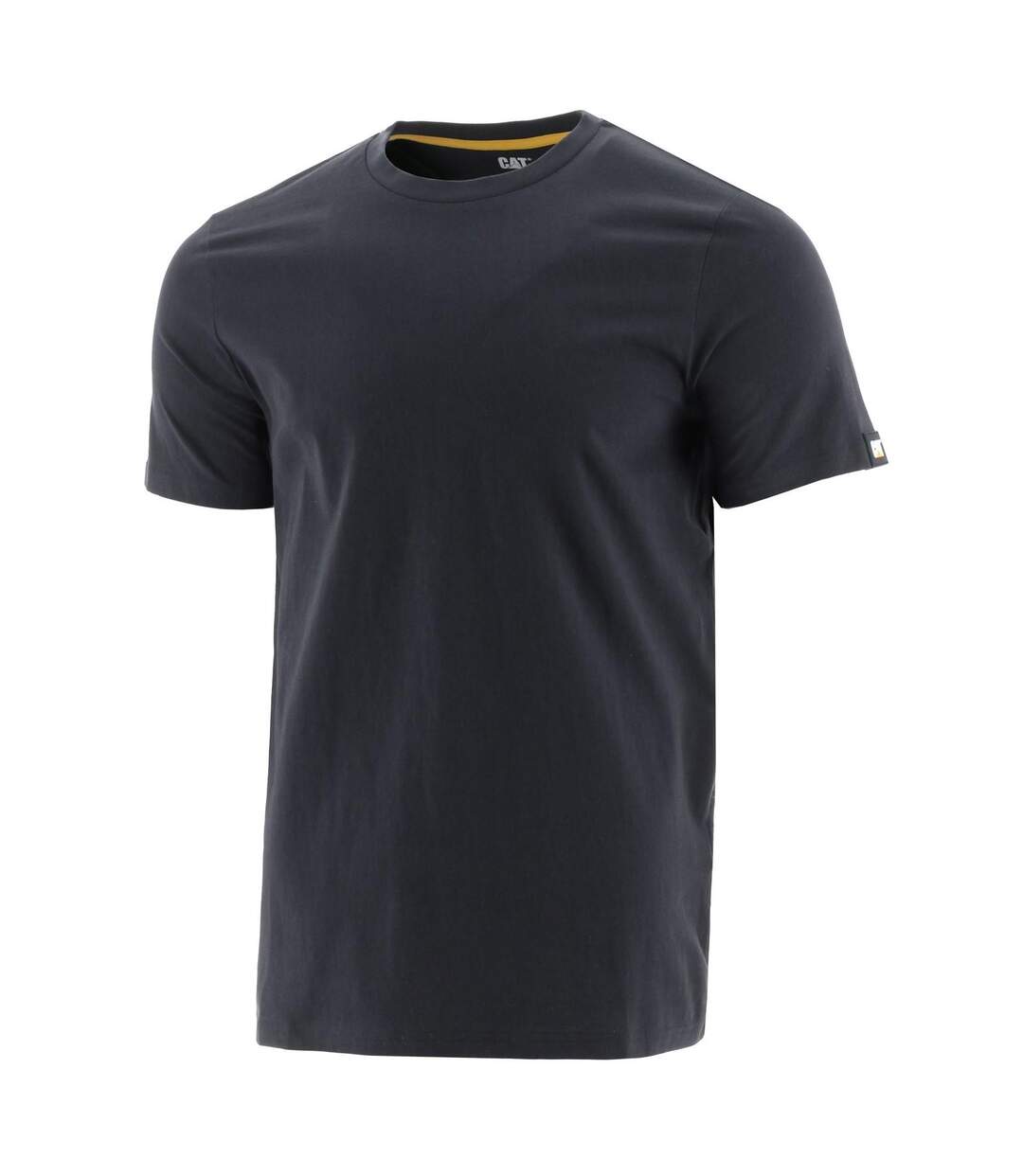 Mens Essentials Short-sleeved T-shirt Black Caterpillar-1