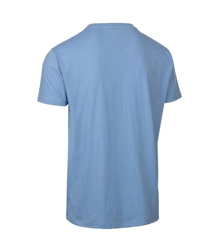 Mens Printed Casual T-shirt Cornflower Marl Trespass
