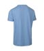 Mens Printed Casual T-shirt Cornflower Marl Trespass-2