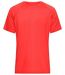 Maillot running en polyester recyclé - Homme - JN520 - rouge