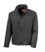 Veste Softshell Imperméable, Coupe-vent Et Respirante Homme Noir Result-2