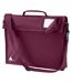 Quadra Junior Book Bag With Strap (Pack of 2) (Burgundy) (One Size) - UTBC4337