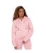 Haut de survêtement genova femme rose Crosshatch