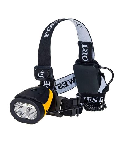 Portwest - Lampe frontale PA63 (Jaune / Noir) (Taille unique) - UTPW262