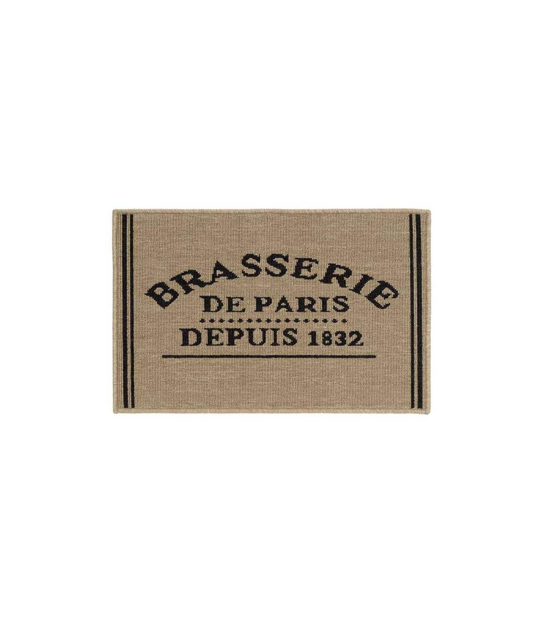 Tapis de Cuisine Troquet 50x80cm Marron-1