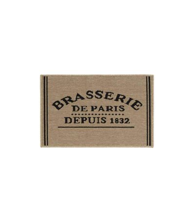 Tapis de Cuisine Troquet 50x80cm Marron