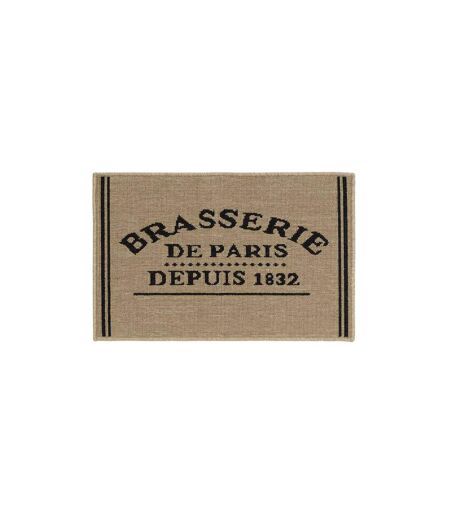 Tapis de Cuisine Troquet 50x80cm Marron