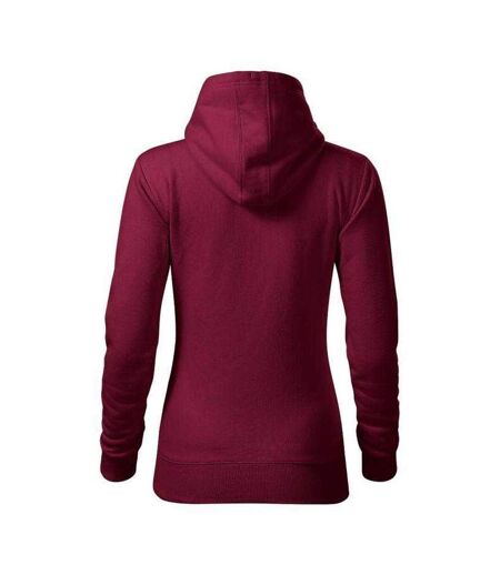 Sweat À Capuche Cape Femme Rouge Malfini