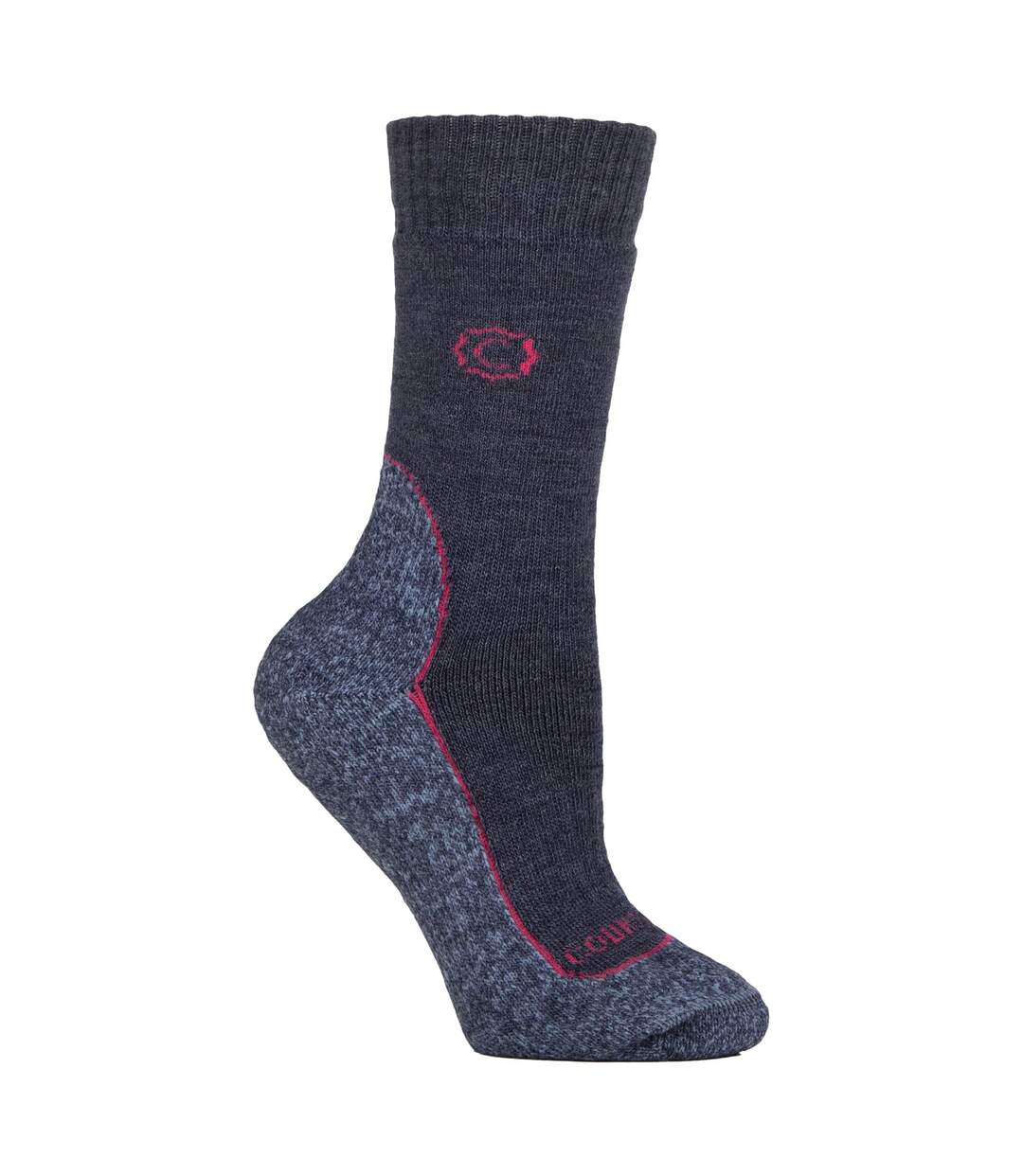 Country Pursuit - Chaussettes Femme en Laine Rembourrées Durables et Respirantes-1