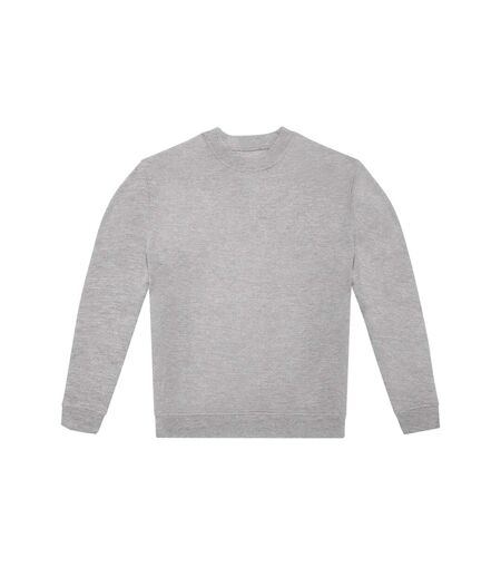Unisex adult id.332 crew neck sweatshirt sport grey B&C
