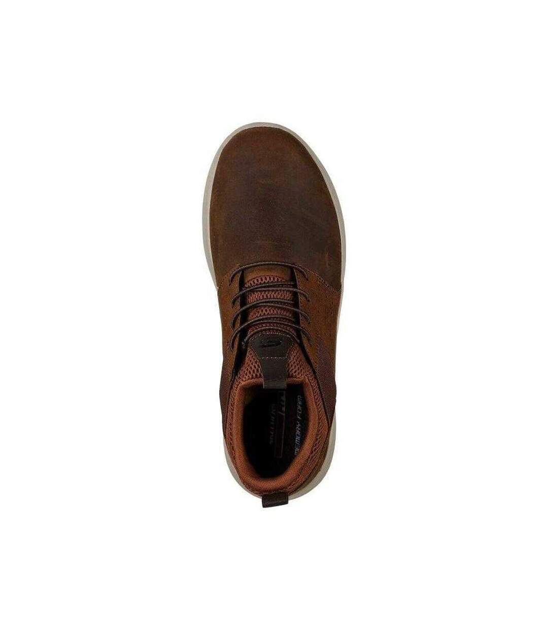 Baskets Delson Axton Homme Marron Skechers-3