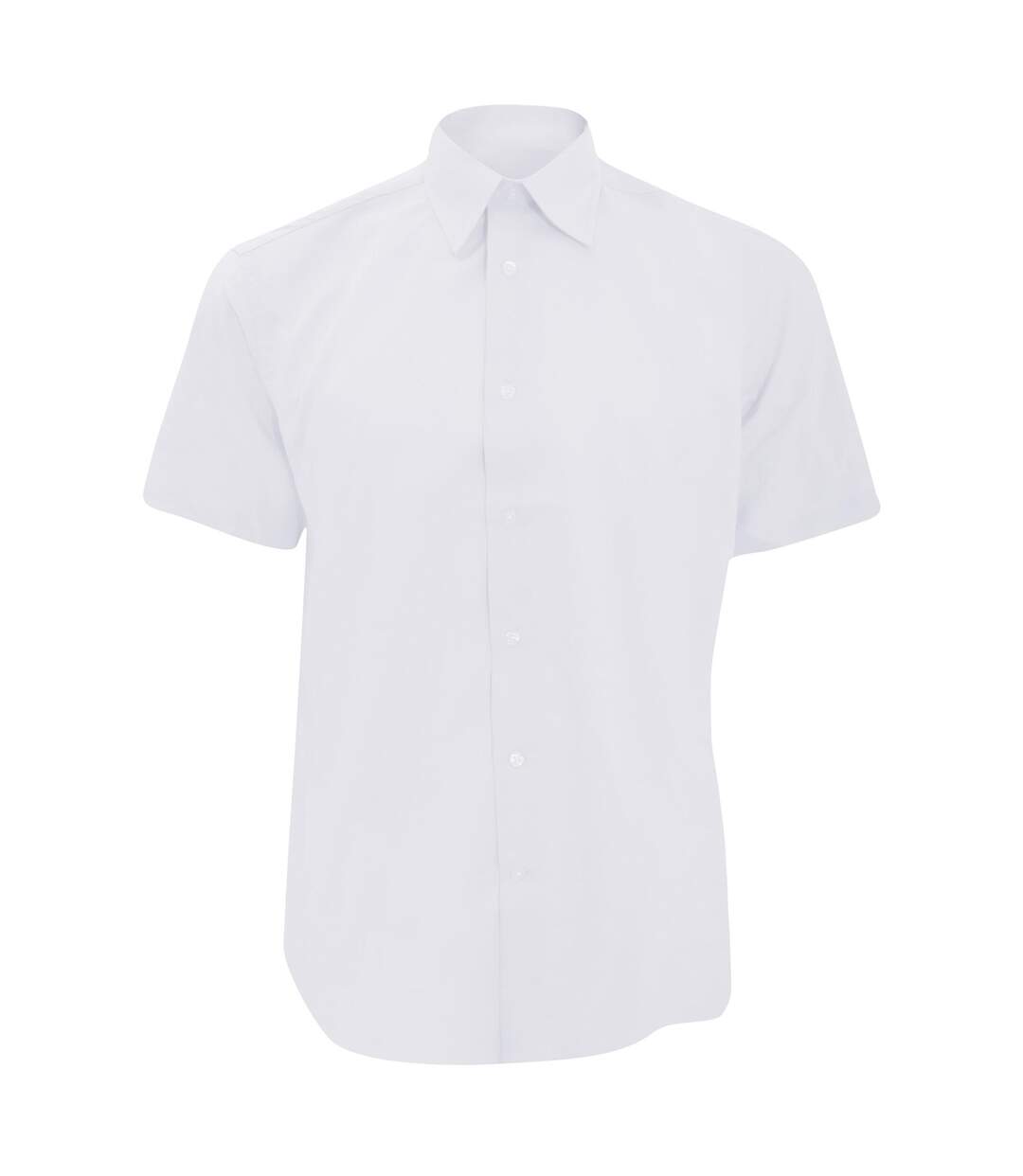 Chemise Manches Courtes Homme Blanc Russell-1