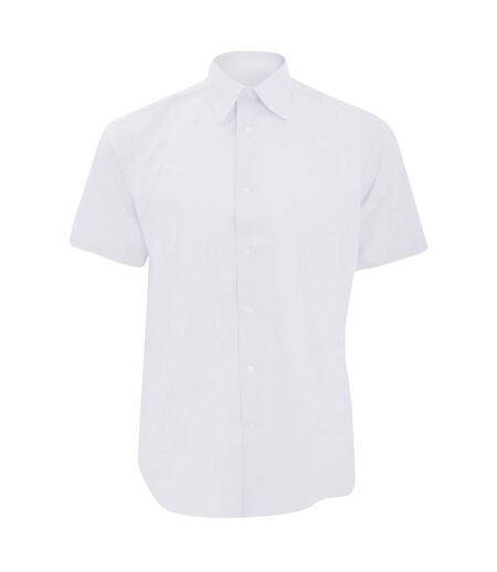 Chemise Manches Courtes Homme Blanc Russell