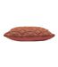 Furn - Housse de coussin VARMA (Rouge orangé) (Taille unique) - UTRV2505