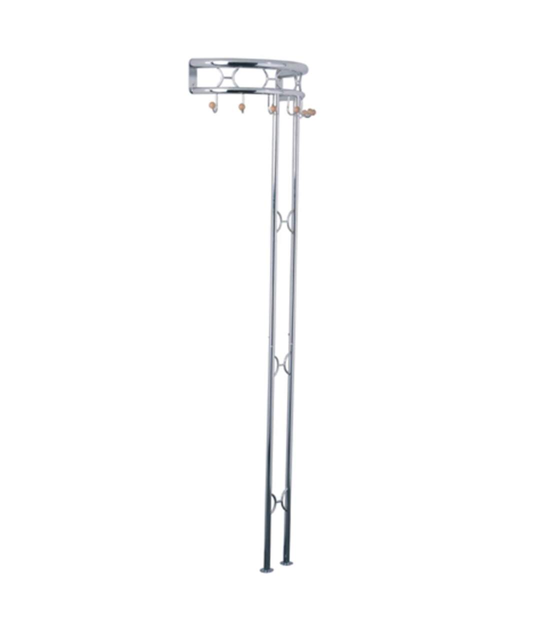 Patère Murale Design Sanby 180cm Argent-1