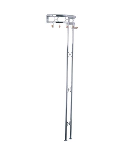 Patère Murale Design Sanby 180cm Argent
