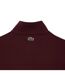 Unisex Adult High-neck Sweatshirt Maroon Red Lacoste-4