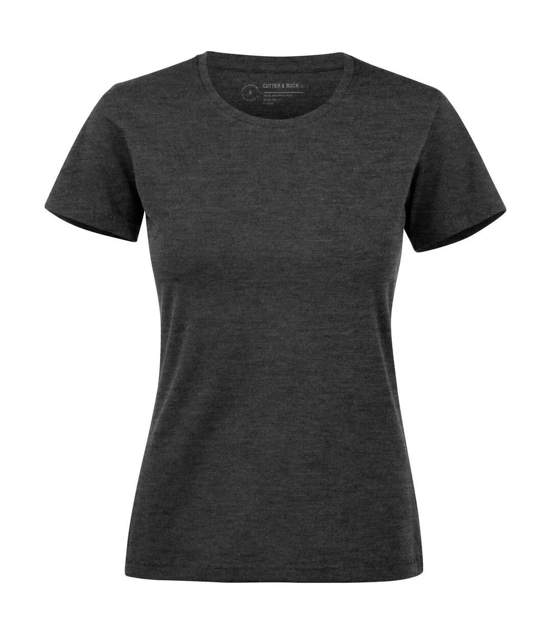 T-shirt Manzanita Femme Anthracite Chiné Cutter & Buck-1