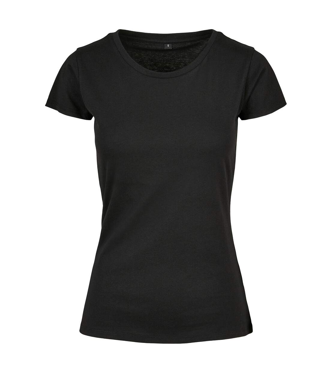 T-shirt basic femme noir Build Your Brand