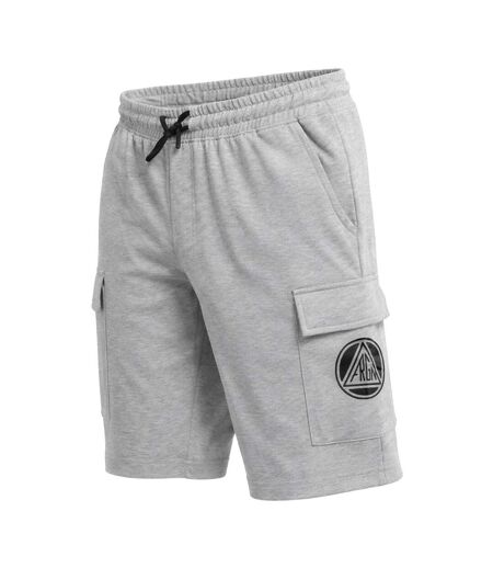 Short cargo homme en french terry avec imprimé sur poche Mark Freegun
