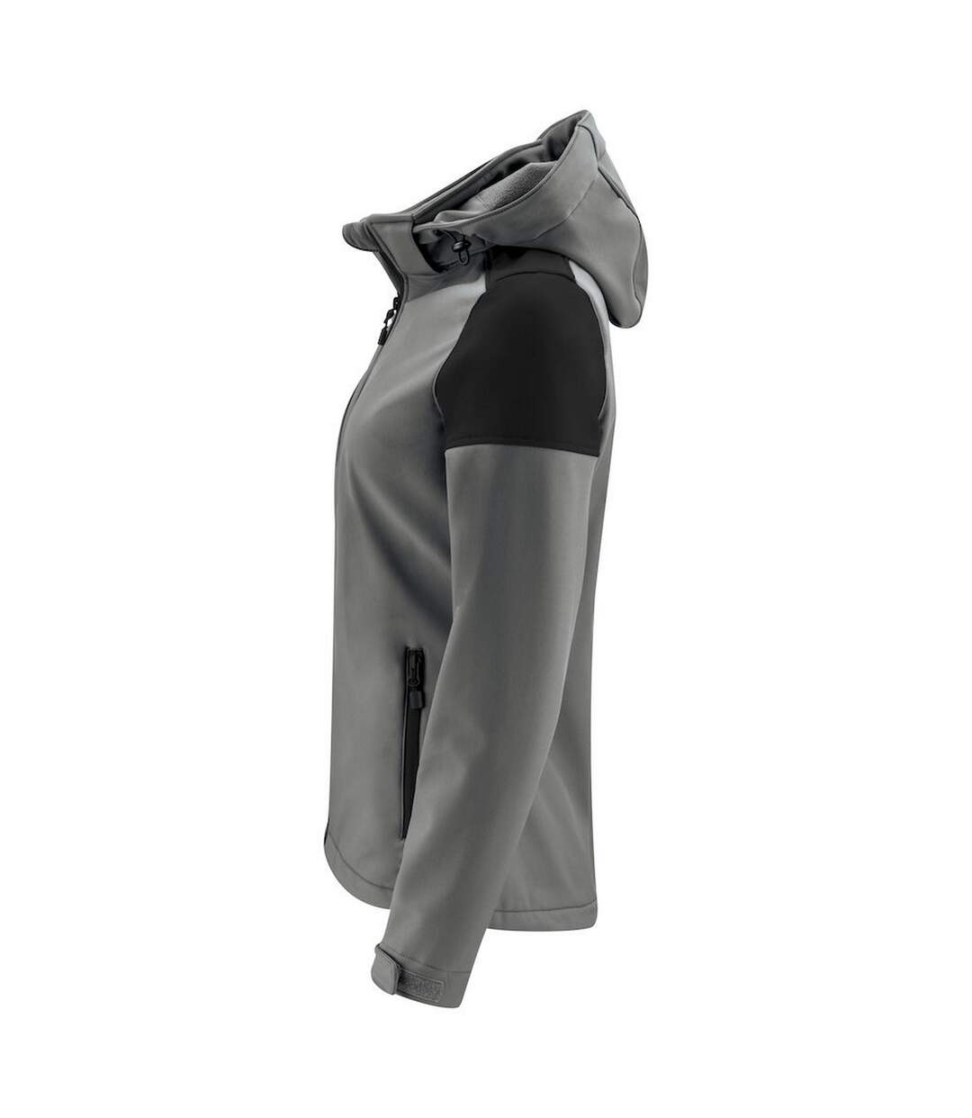 Veste Softshell Prime Femme Anthracite Noir Printer-3