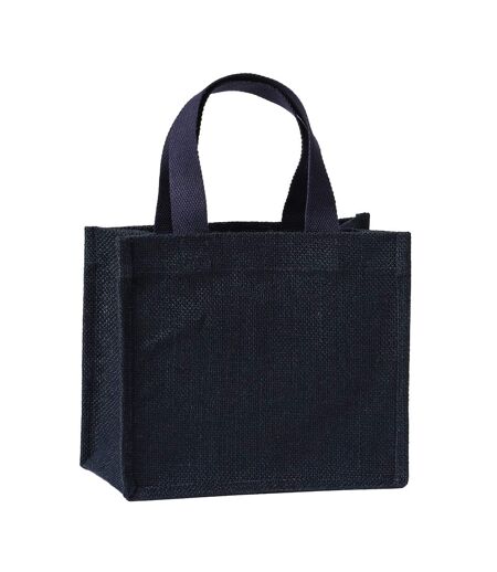Tote Bag 26 Cm X 22 Cm X 14 Cm Bleu Marine Français Nutshell